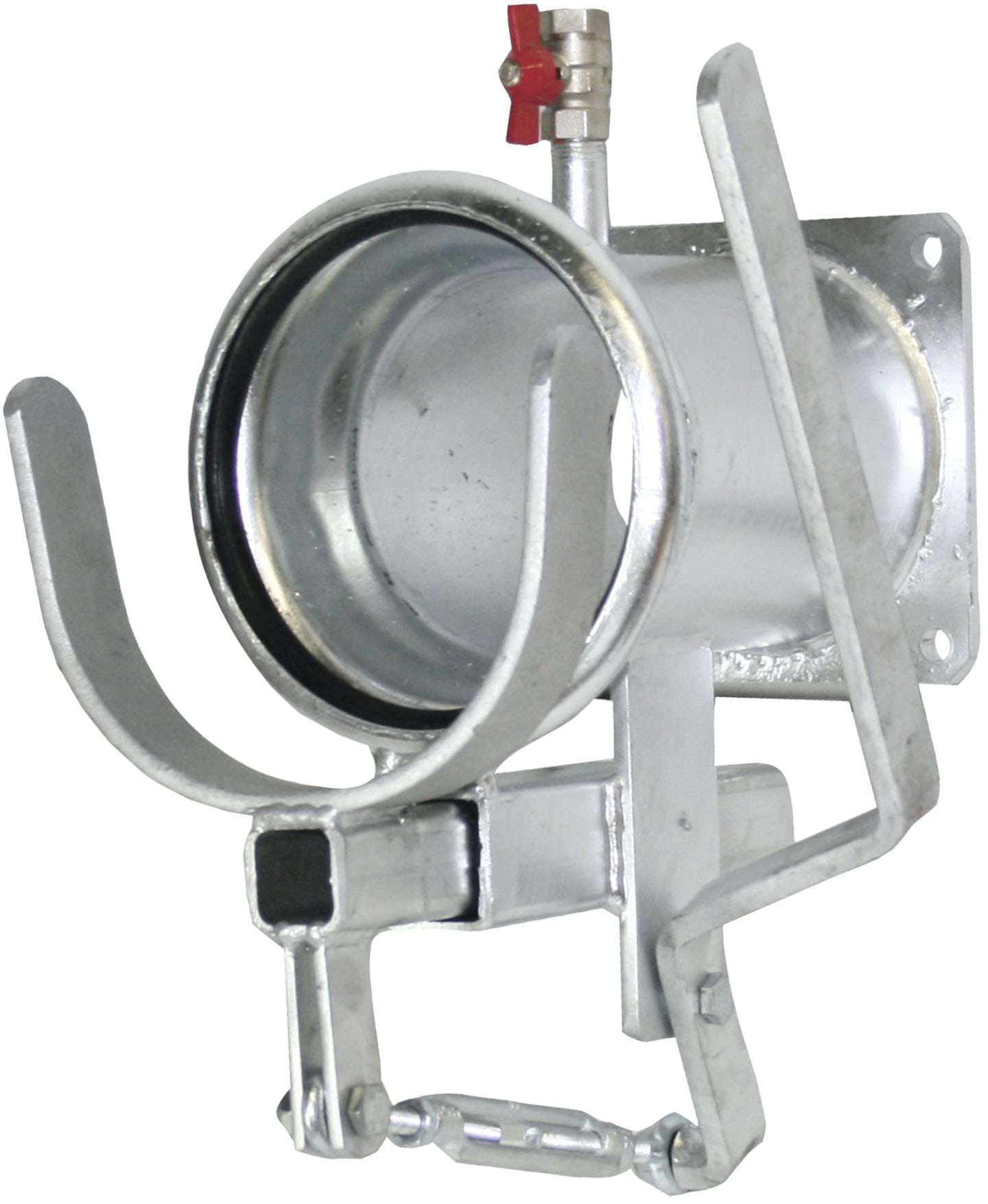 Hücobi Saugschlauch-Schnellkuppler 150 M-Teil x 6", Italienisches System, verzinkt, schwer, 8430 150150