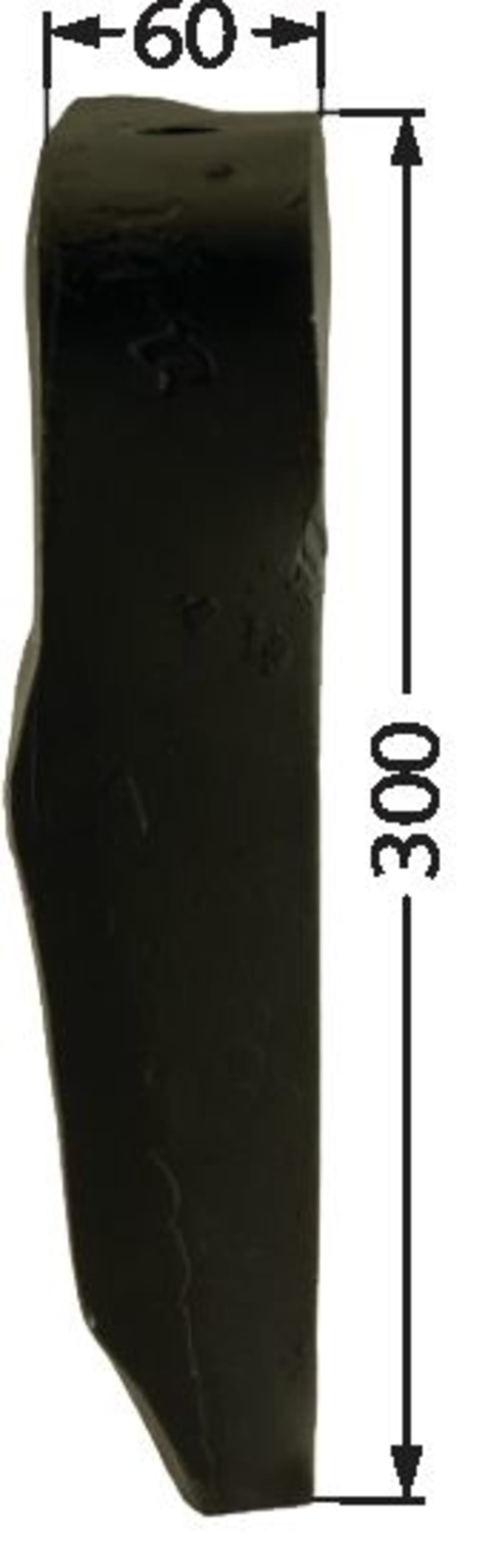 Industriehof® Kreiseleggenzinken 60 x 300 x 15 mm für Kreiselegge Amazone