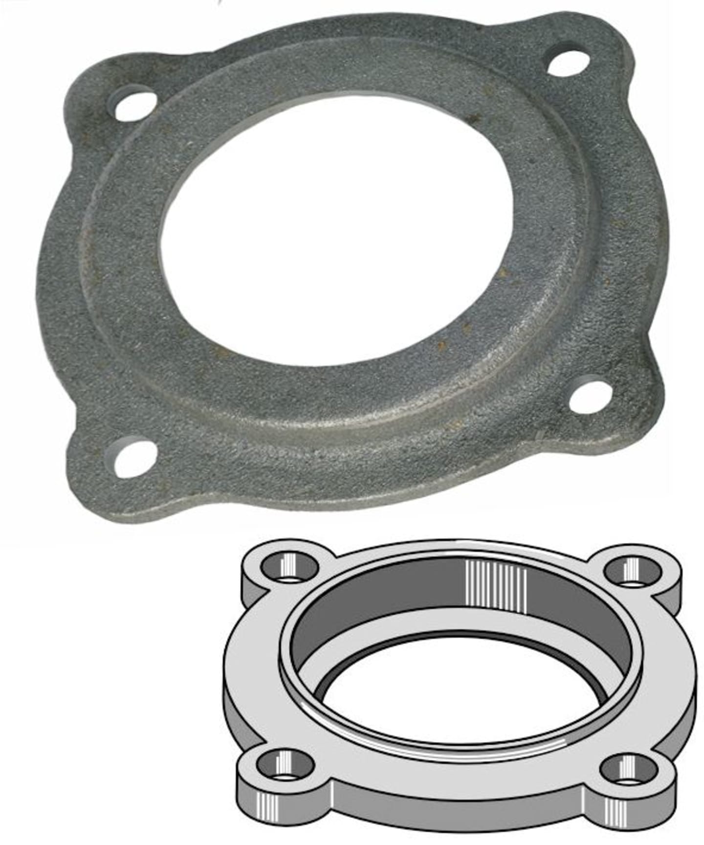 Industriehof® Gehäusedeckel ohne Dichtung, 31-0037B