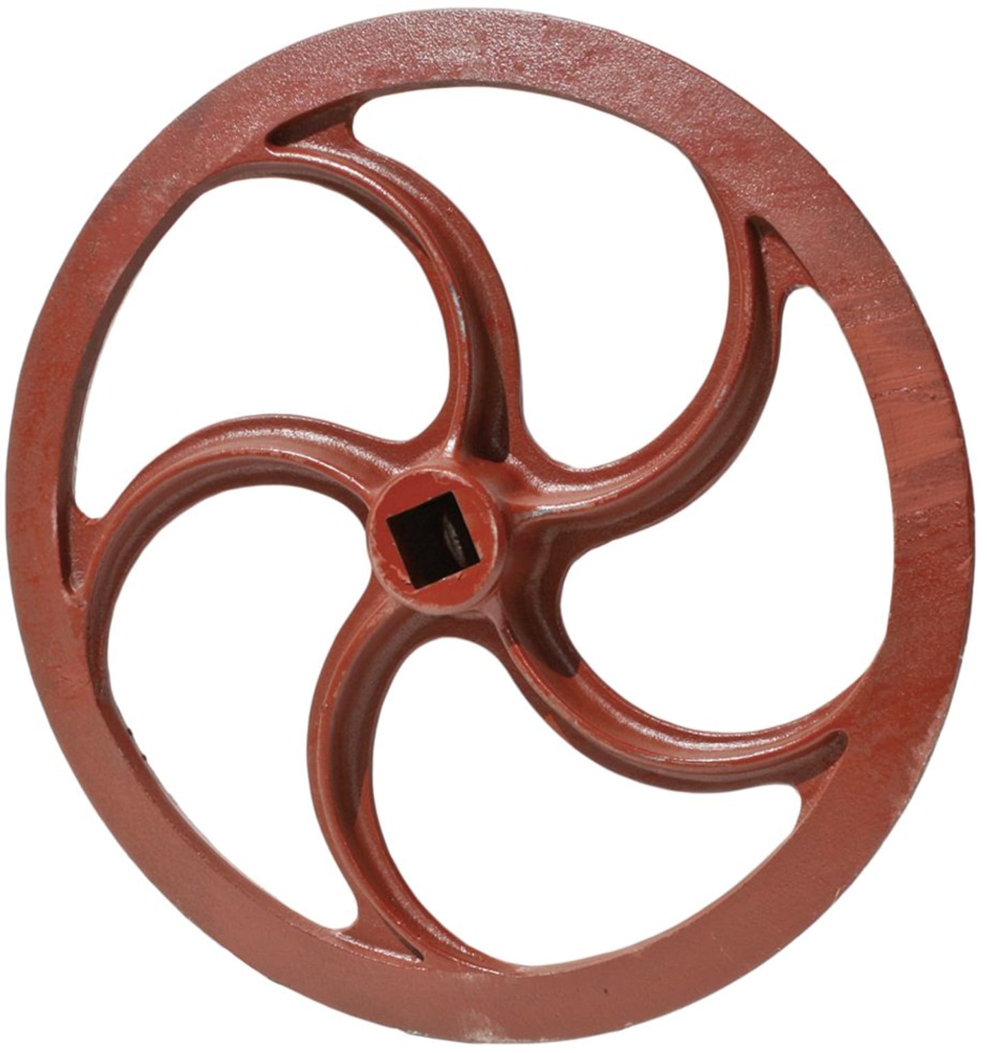 Industriehof® Packerscheibe für Rabe für Welle vierkant, 50 x 50 mm, Ø außen 700 mm, Breite Nabe 140 mm, 33 mm, 33 °, Grauguss (GG20), 313-704