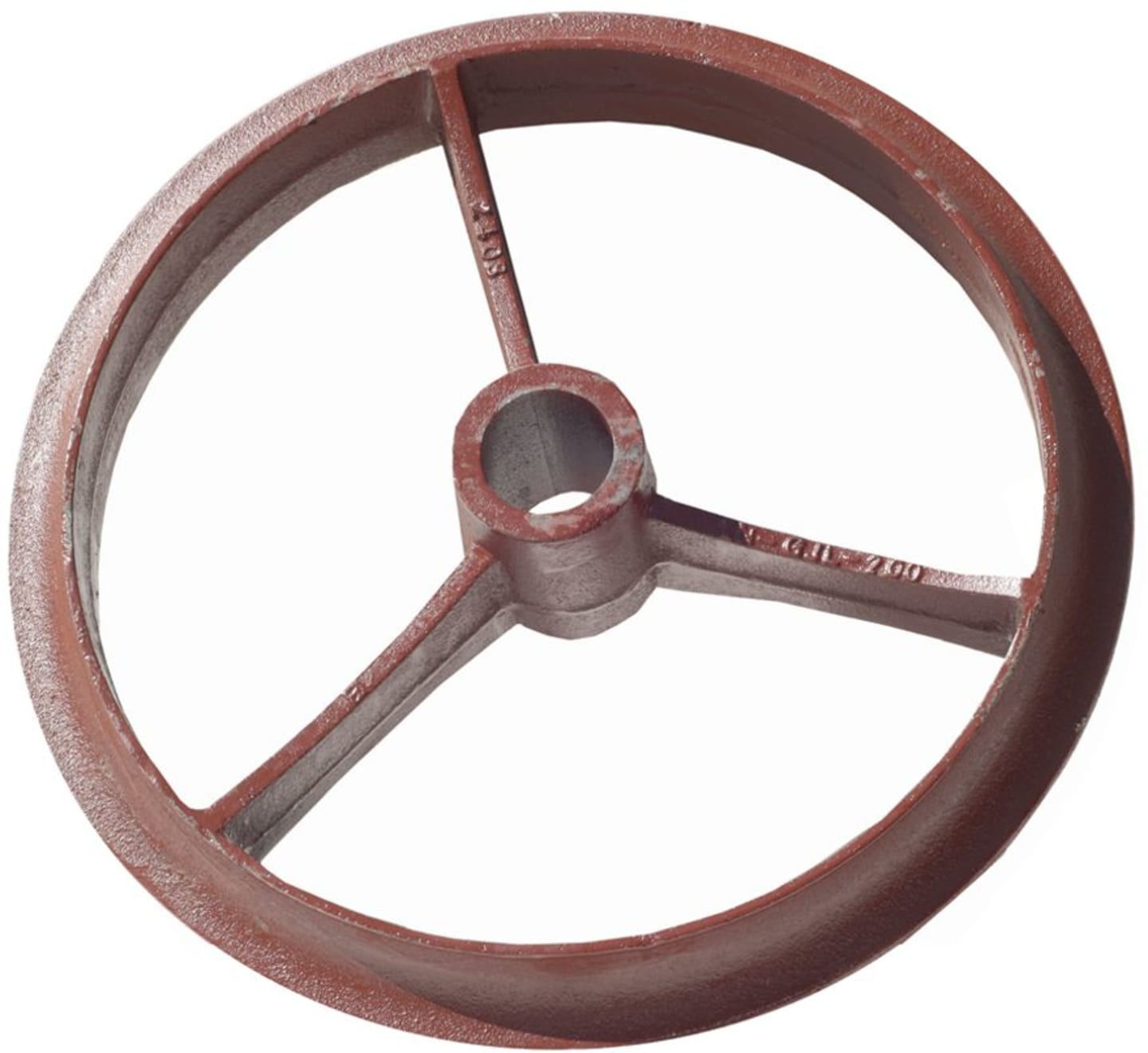 Industriehof® Cambridgering 450 mm, Welle rund, 50 mm, Breite Nabe 100 mm, Grauguss (GG20), 314-450