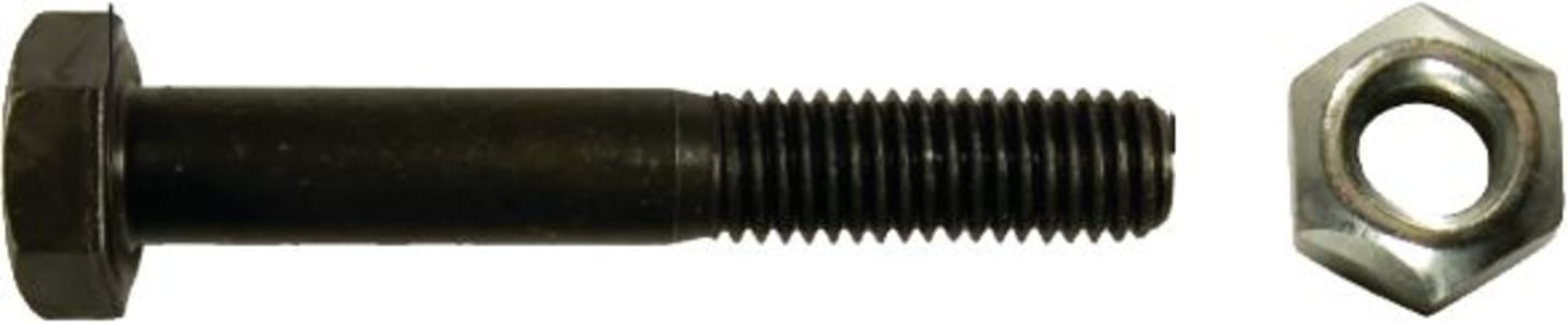 Industriehof® Sechskantschraube M 10 x 1,5 x 65 - 10.9 mit Sicherungsmutter für Fischer, Hansa, Votex, 63-1065-1