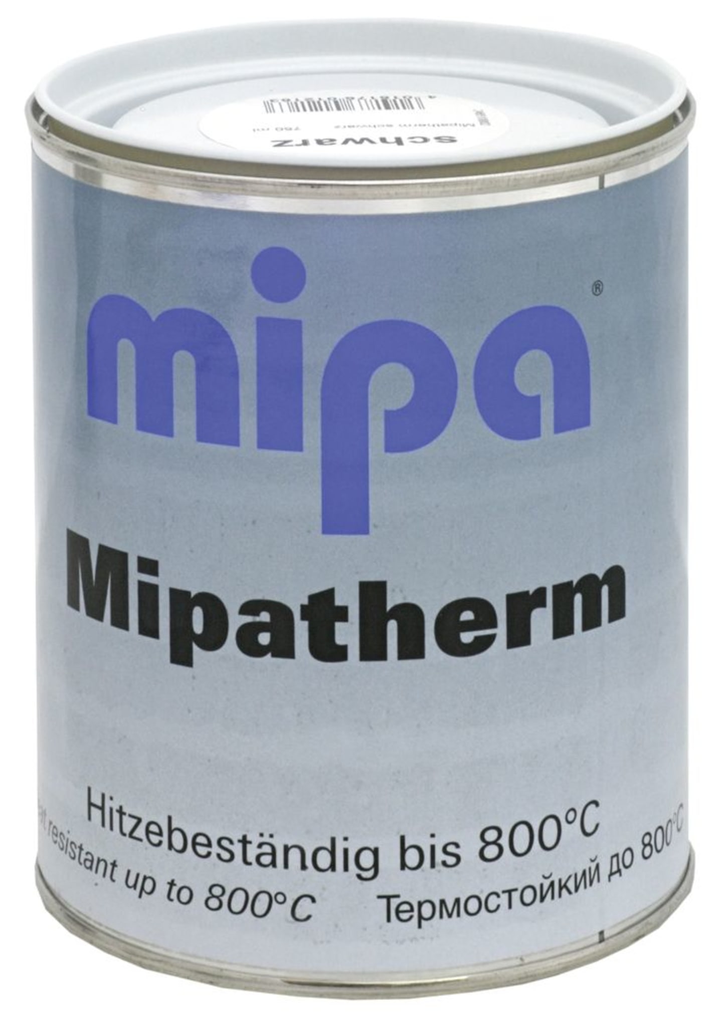 Mipa Speziallack "Mipatherm" schwarz 750 ml, 15905