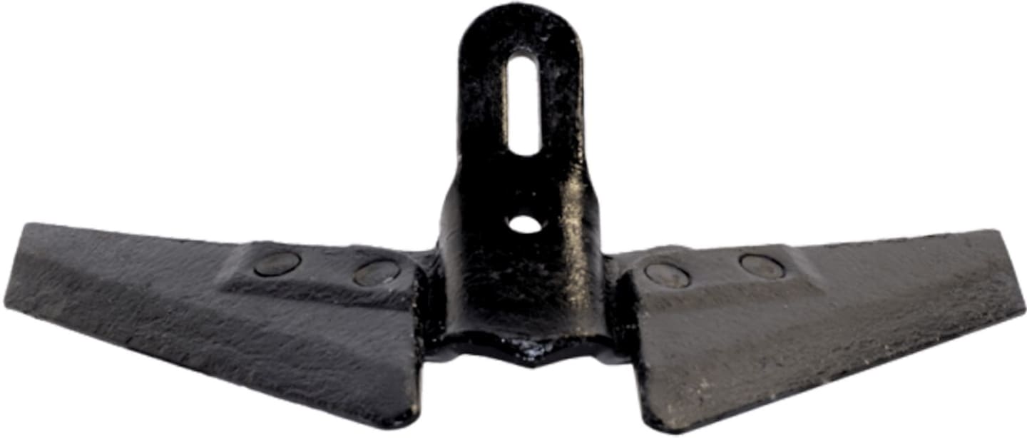 Flügelschar 420 mm Abstand Bohrungen 45 – 75 mm