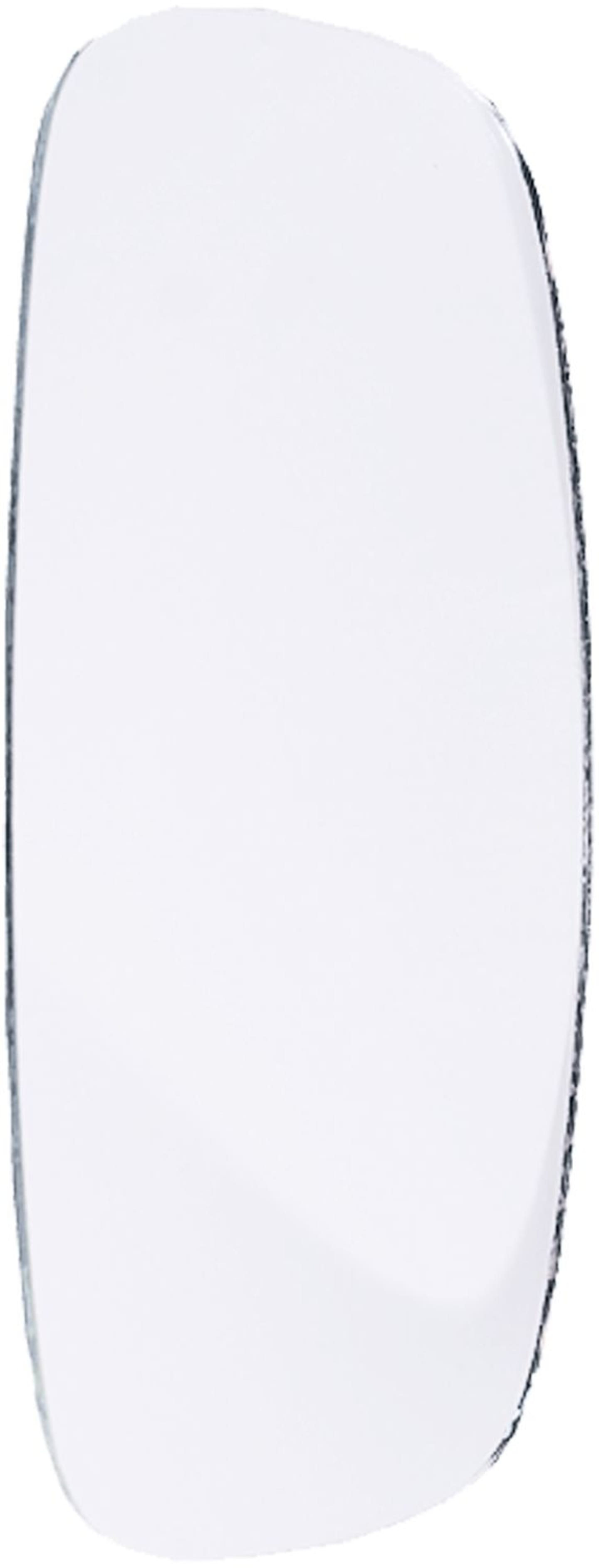 Mekra Spiegelglas "152 ASKB/156/1 BO", 141 x 252 x 3 mm, Wölbungsradius 1.400 mm, unbeheizbar