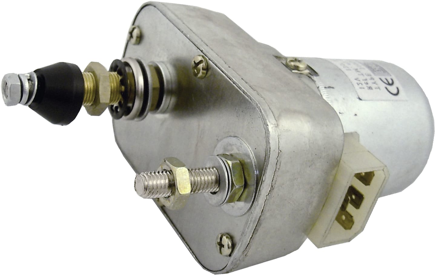 Scheibenwischermotor 12 V, Wischwinkel 135 °, 53 mm, Ø Welle 8 mm x M 6 AG für Deutz
