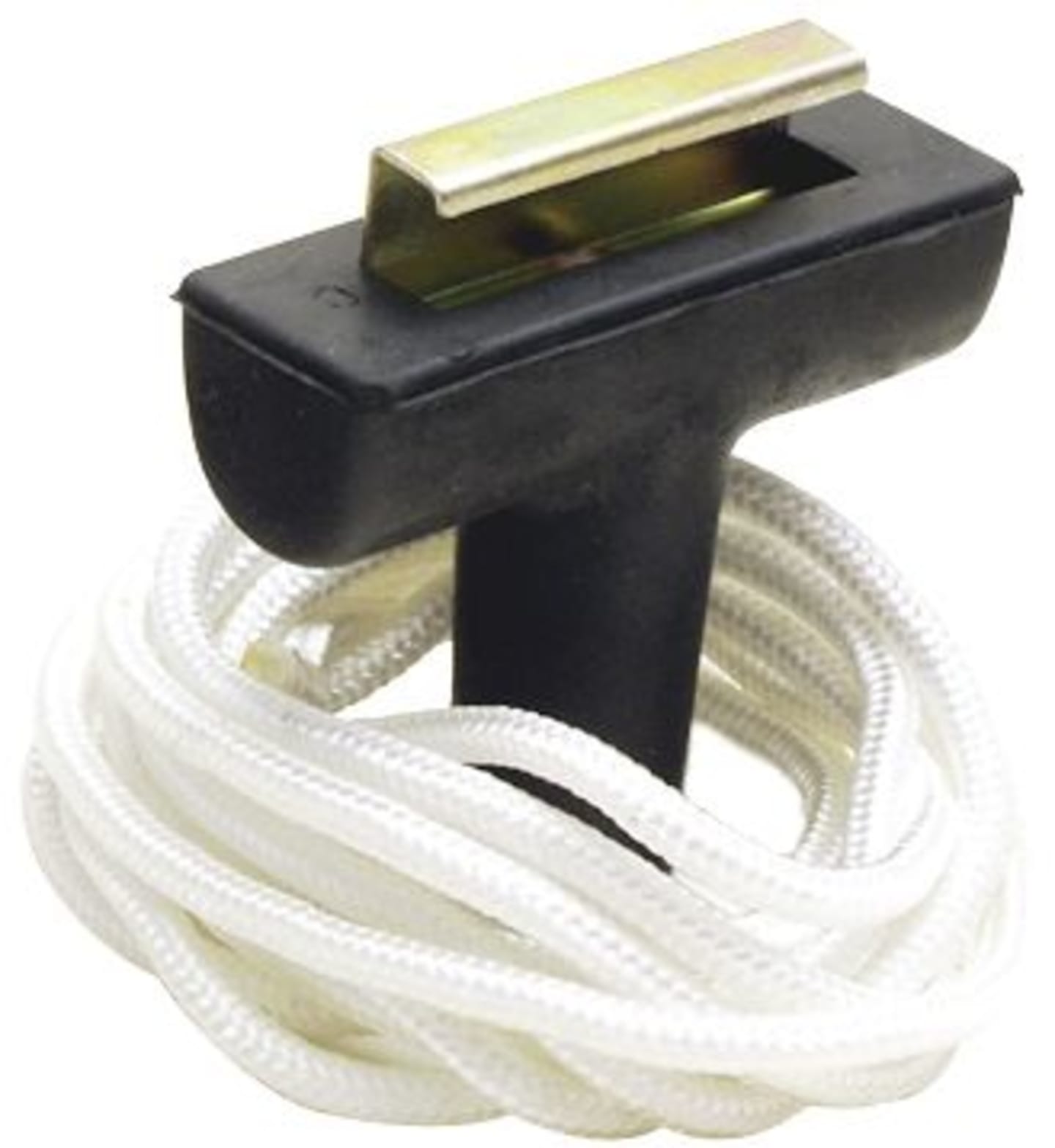 Startergriff Gummi mit Metalleinlage, mit Starterseil