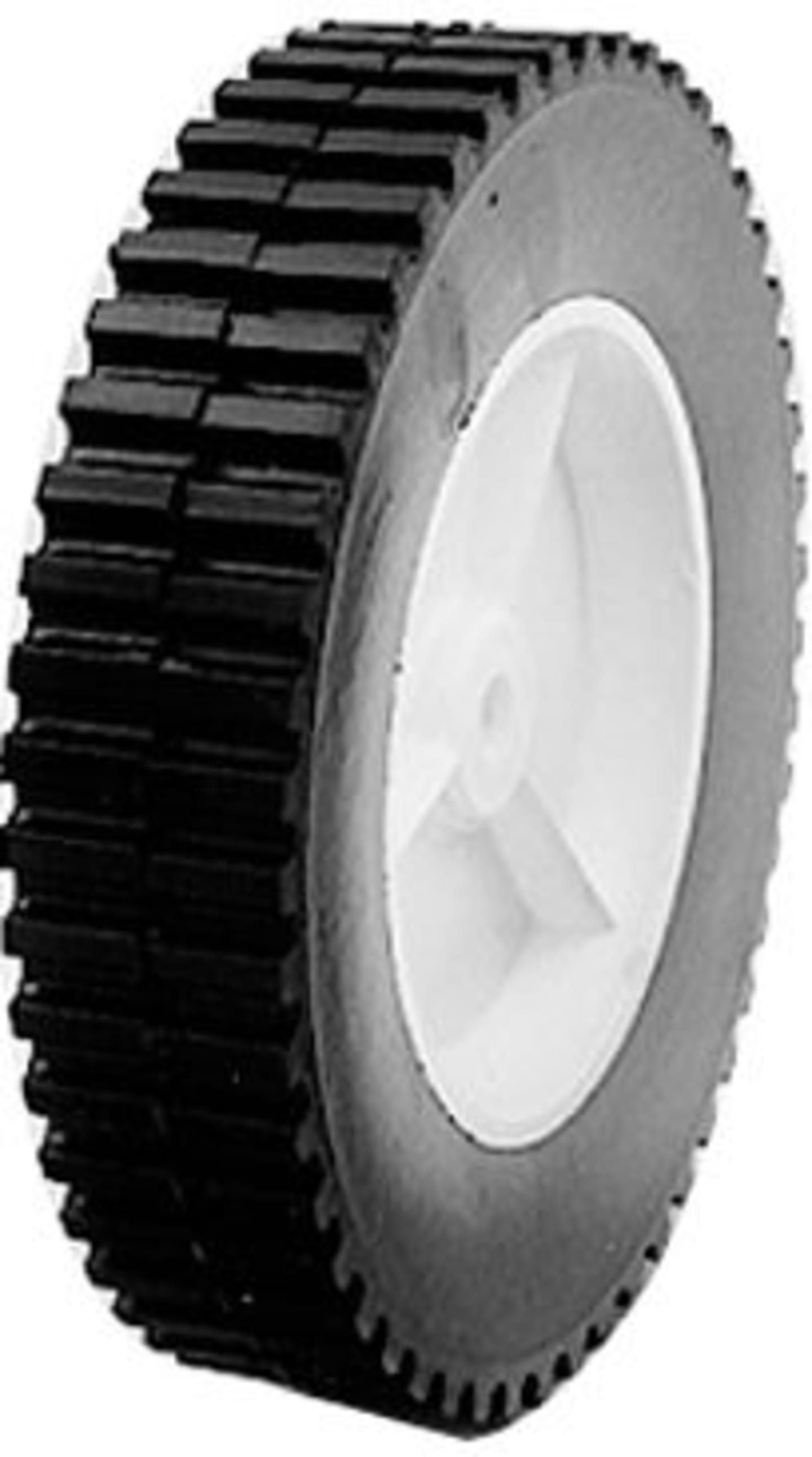 Ersatzrad 203 x 42,6 mm, Ø Achse 12,7 mm, für Rasenmäher Hako, Murray, Noma und AMF