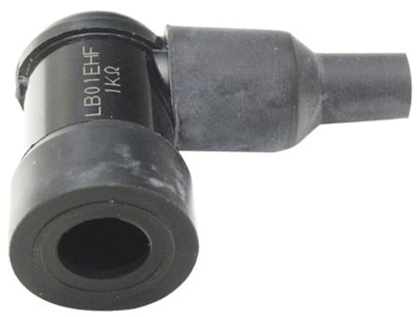 Zündkerzenstecker für NGK-Zündkerzen LB01EHF, Anschluss SAE; 14 mm, kompakt, Abdeckung wasserdicht