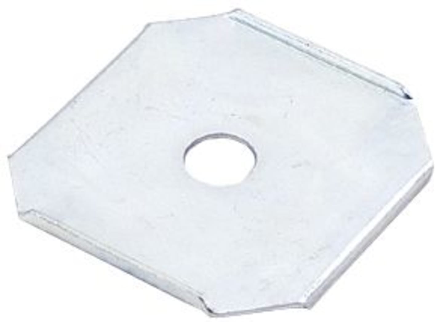 Ering Kreuzblech als Verbinder für Ering, Länge 52,6 mm, Bohrung 10,5 mm