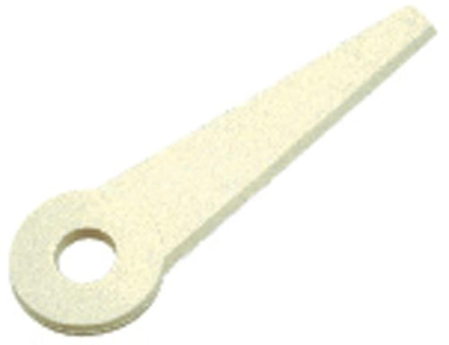 Ersatzmesser 106 mm Bohrung 12,2 mm Kunststoff für Mähkopf mit 12 Messern, 12 St.