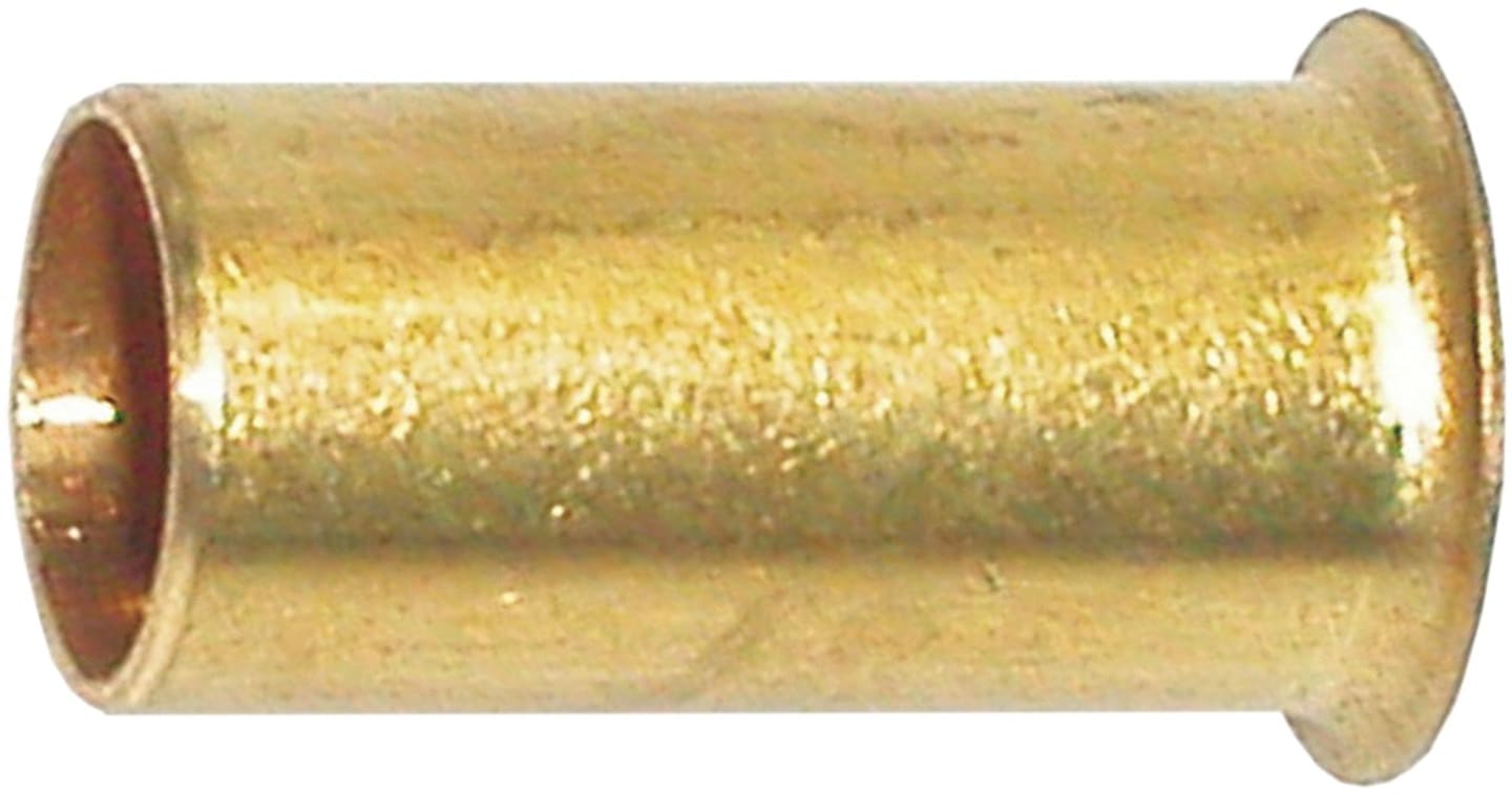 Verstärkungshülse "VH PO", Messing, für Polyamidrohr