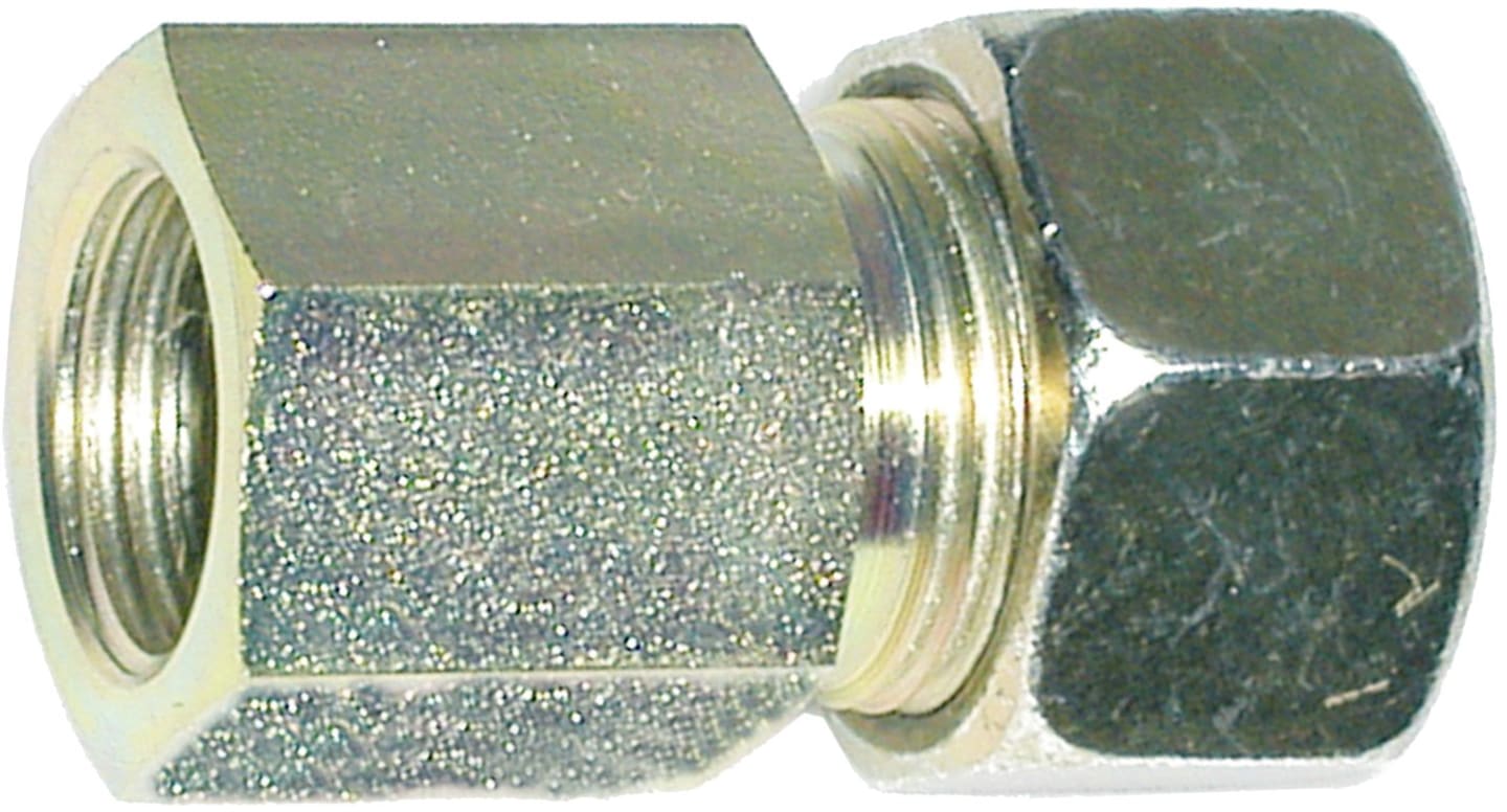 Aufschraubverschraubung "GAI-LM", leicht, Innengewinde metrisch; zylindrisch, gerade