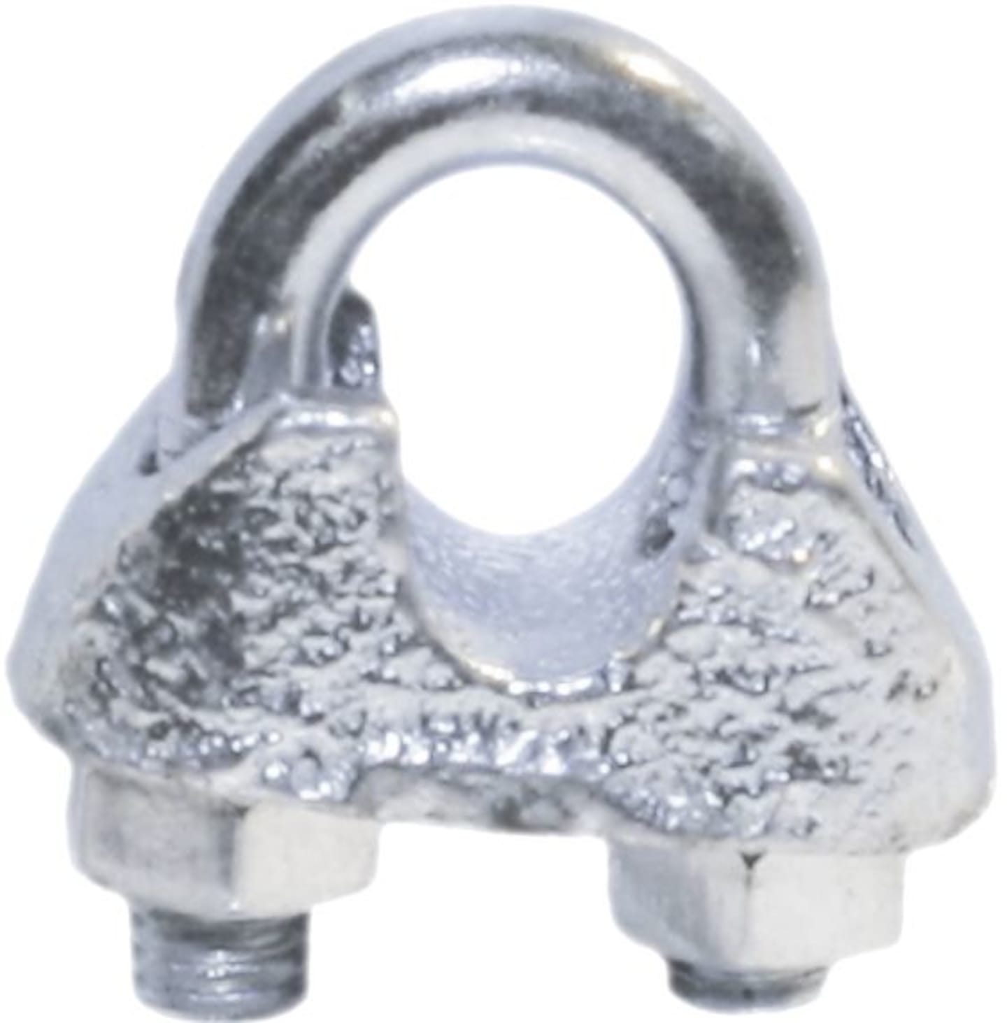 Seilklemme Metall verzinkt, DIN 741 für Stahlseil, 1 St.