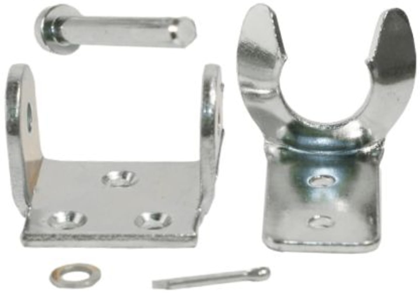 Beschlag für Haubenhalter Gummi 125 mm
