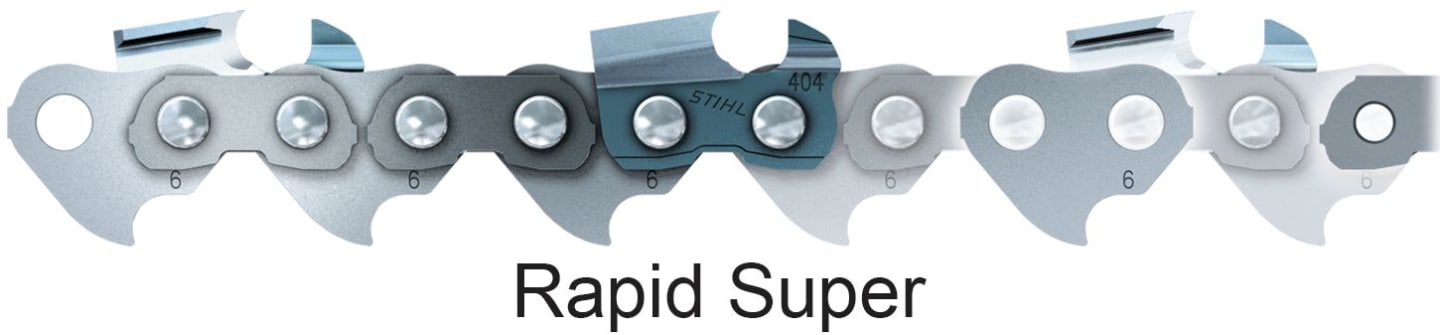 STIHL Sägekette "Rapid Super" .404" .063"/1,6 mm, 1.480 Treibglieder, Vollmeißel, Rollenware, 3946 000 1480