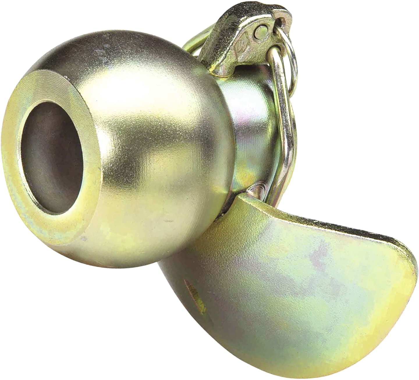 Walterscheid Kugelfangprofil Kat. 2, 28,7 x 56 mm, Klappsplint 12 mm, mit Kette und Klappsplint, 1099032