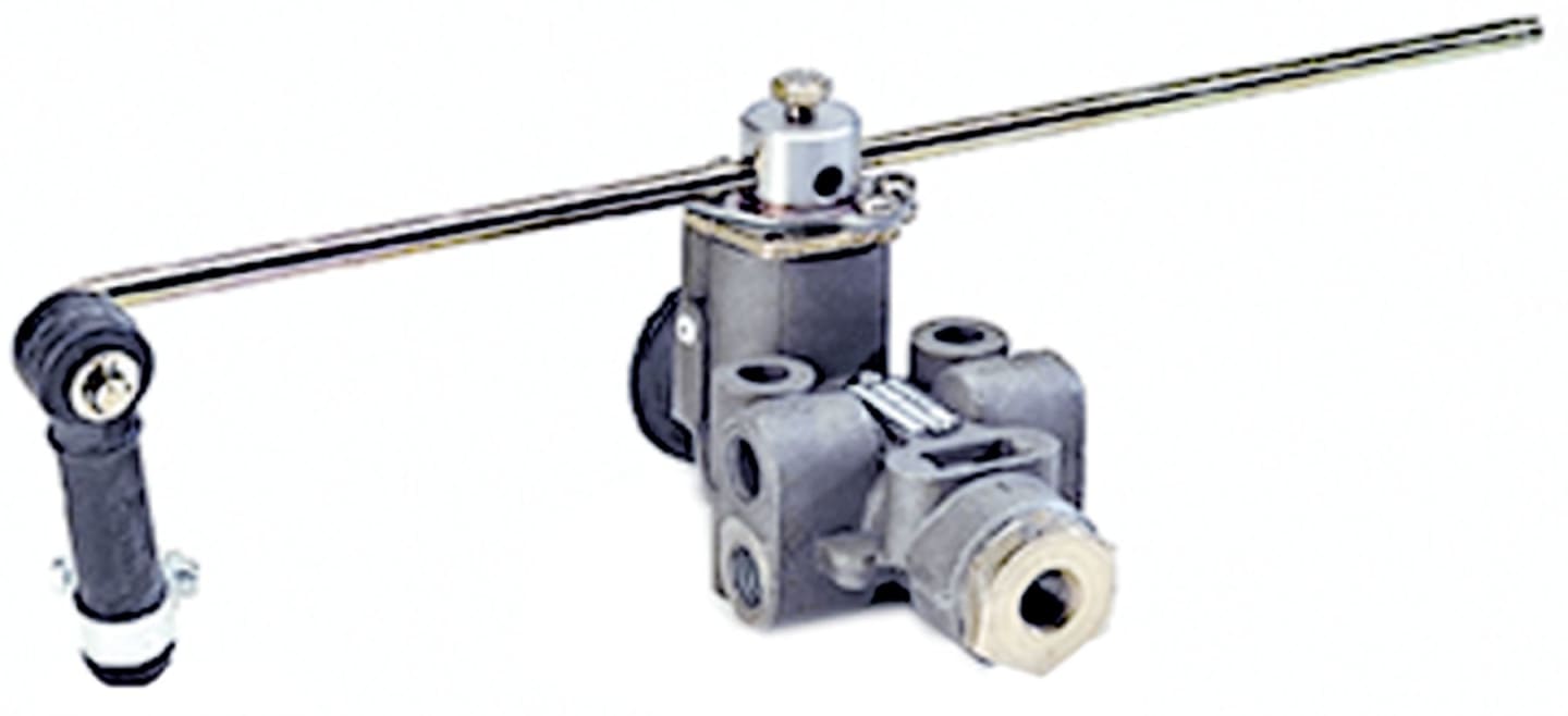 Wabco Luftfederventil, Betriebsdruck max. 22 bar, pneumatisch, Anlenkung 2-seitig, Austauschteil, 464 002 330 7