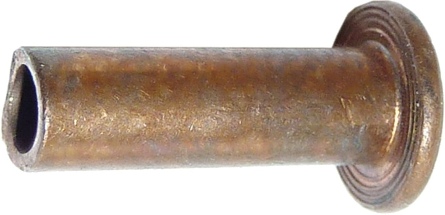 Halbhohlniete DIN 7338-B Kupfer