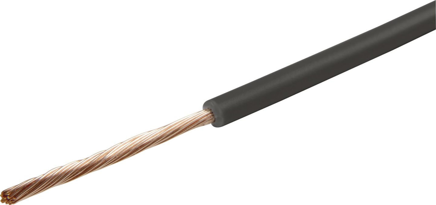 Herth + Buss Elektroleitung FLY, 1 x 1,5 mm², schwarz, 50 m Dispenser Box, 51 275 108/00