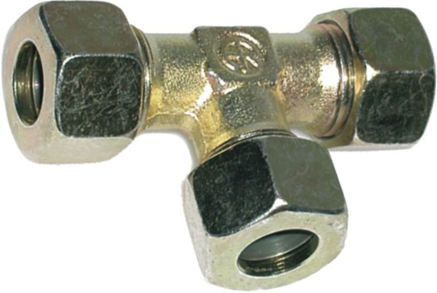 T-Verschraubung "T-L", leicht, RA 10, M 16 x 1,5 AG