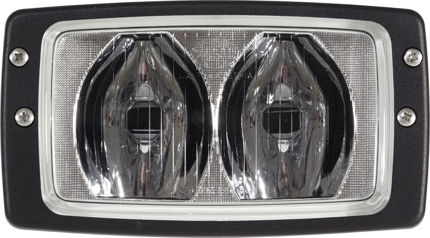 Hella® Arbeitsscheinwerfer "Double-Beam FF, Modul 6213", 12 – 24 V, für Gelände-Ausleuchtung, Einbau; 2-Punkt-Befestigung, 1GB 996 080-021
