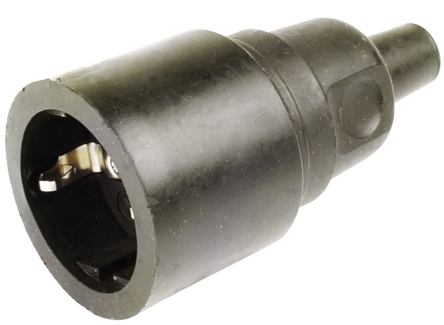 Herth + Buss Steckdose 2-polig, 250 V, Schraubanschluss, Gummi, 51 307 510