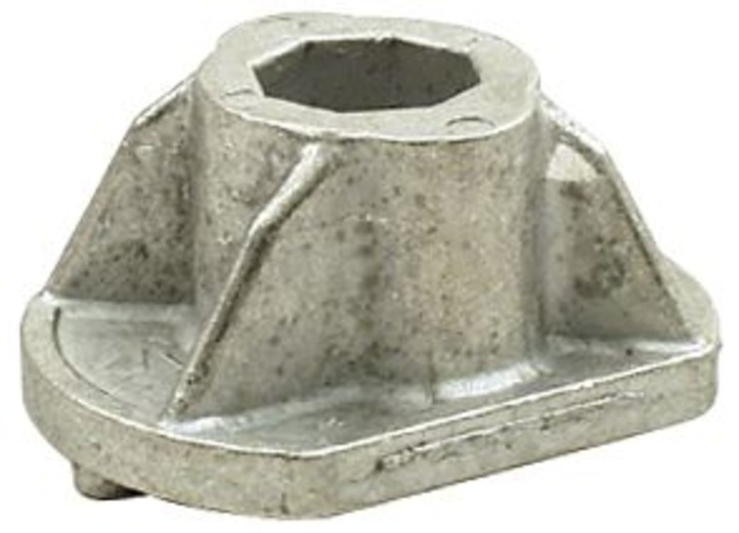 Messerkupplung für Castel Garden, Ø Welle 22,2 mm, Aufnahme 18 mm, 8-Kant-Welle