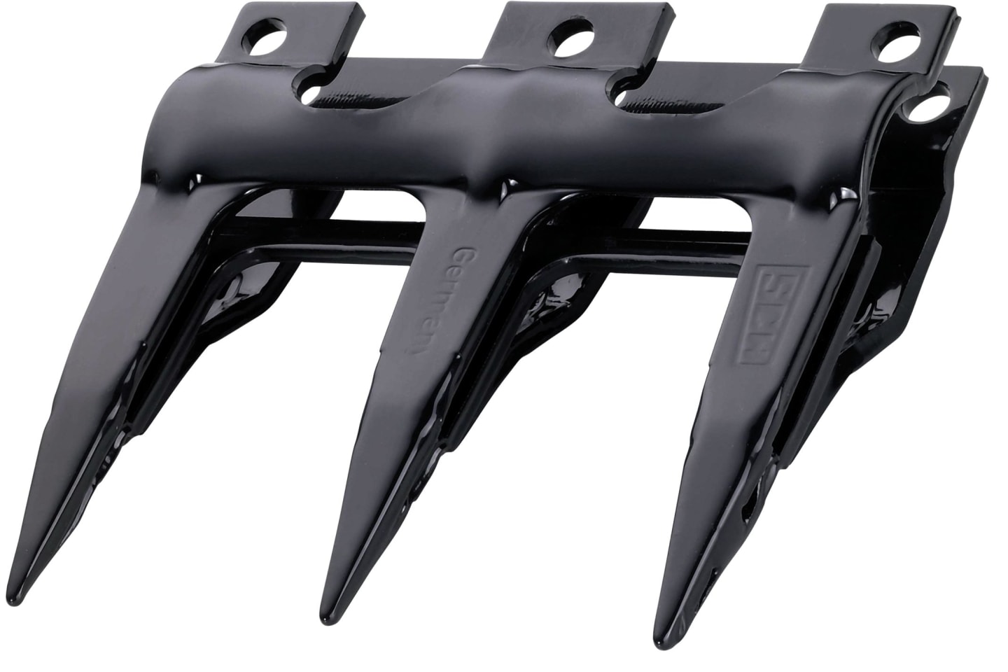 Schumacher Dreifachfinger "S4", 12 mm, schwarz für Schumacher Mähsystem Easy Cut II
