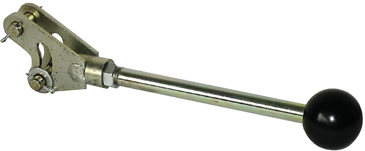 Steuerhebel 200 x 30 x 50 mm für Zusatzsteuergerät