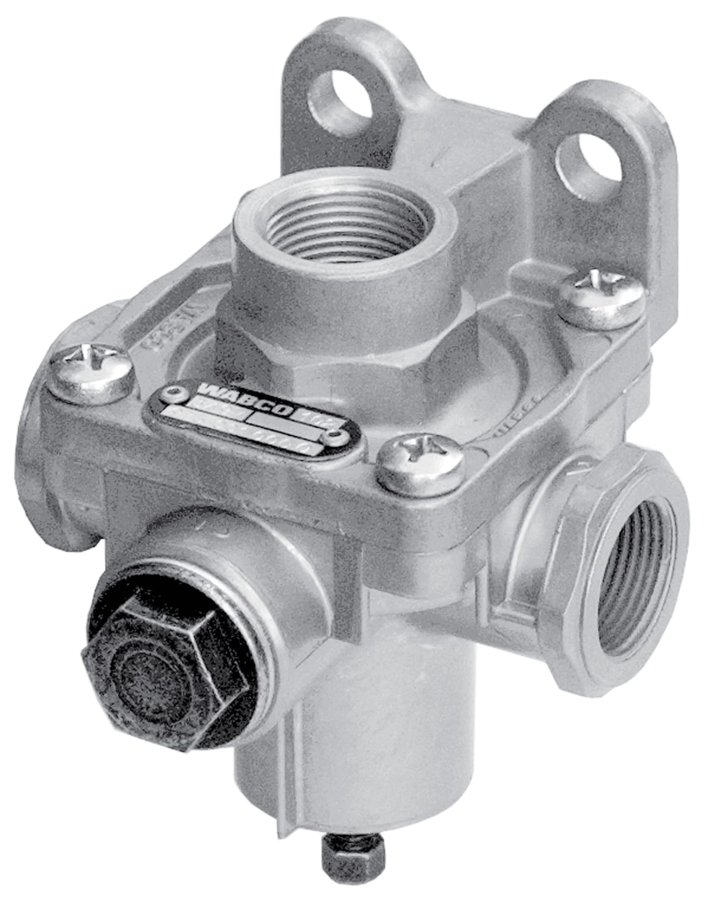 Wabco Anpassungsventil, pneumatisch, mit Prüfanschluss, Einstellbereich (kalk) 0,3 – 1,6 bar, Neuteil / Austauschteil