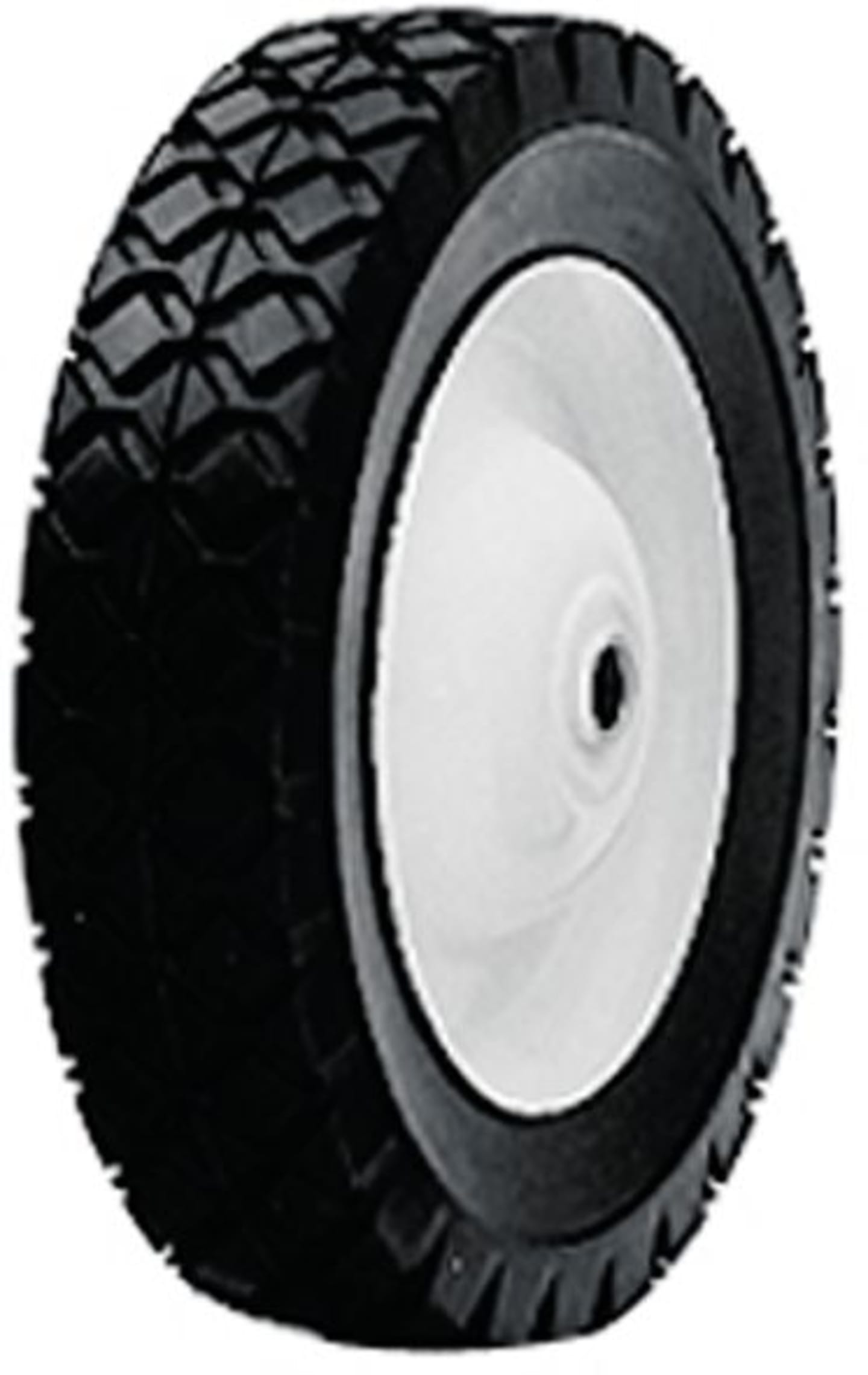 Ersatzrad 200 x 43,7 mm, Ø Achse 12,7 mm, Rasenmäher universal