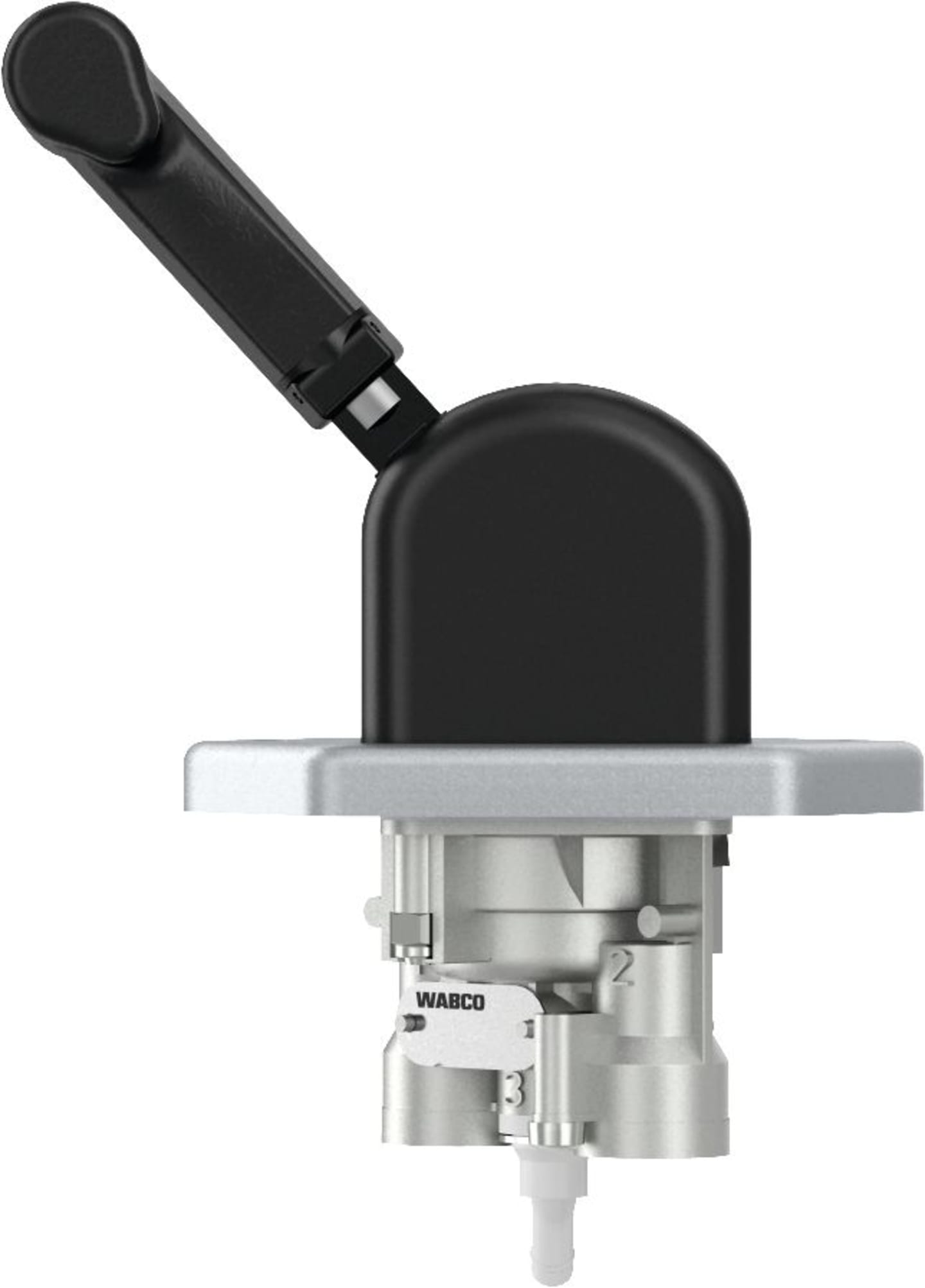 Wabco Handbremsventil max. 10 bar, pneumatisch, Raste 85°, für Traktor Fendt Favorit, Vario, Xylon, 961 723 001 7