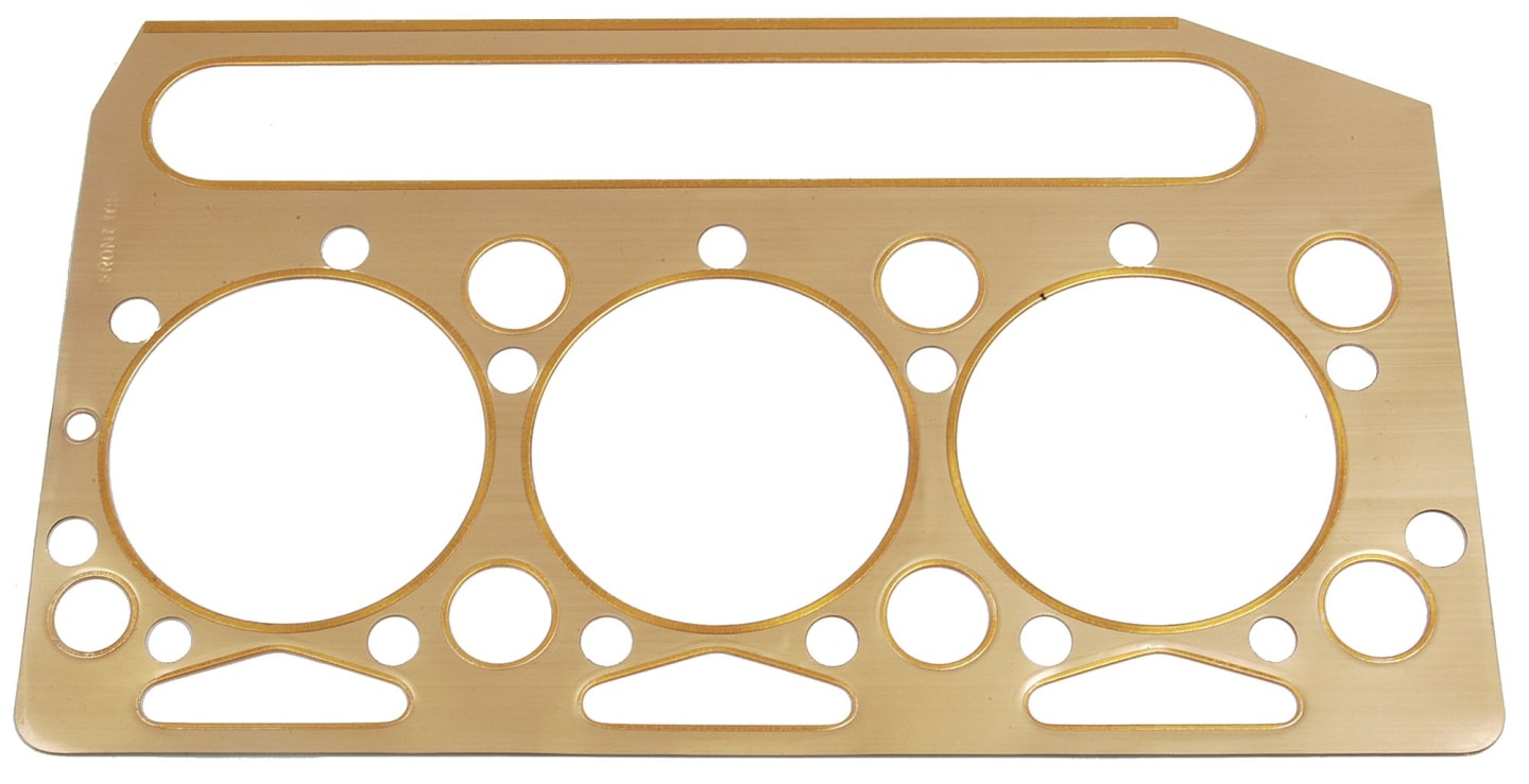 Zylinderkopfdichtung 3-Zylinder 0,90 mm, für Traktor Fordson Dexta, Massey Ferguson