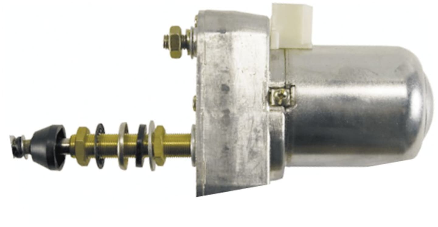 Scheibenwischermotor 12 V, Wischwinkel 115 °, 87 mm, Ø Welle 8 mm x M 8 AG für Eicher 3072 - 3145, Fendt