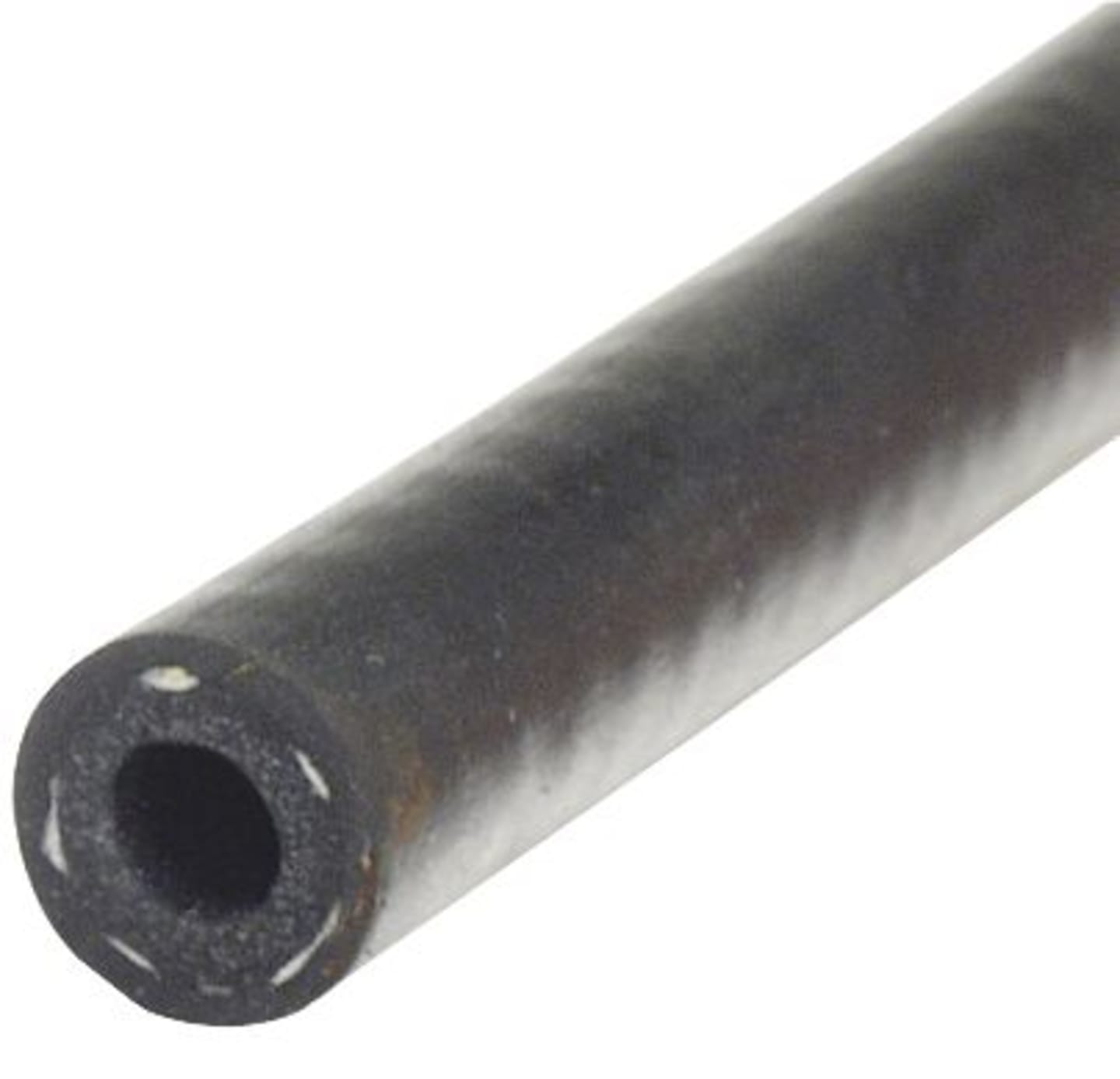 Kraftstoffschlauch 6,3 x 13,0 mm, 7,6 m, Gummi, nicht aushärtend, schwarz