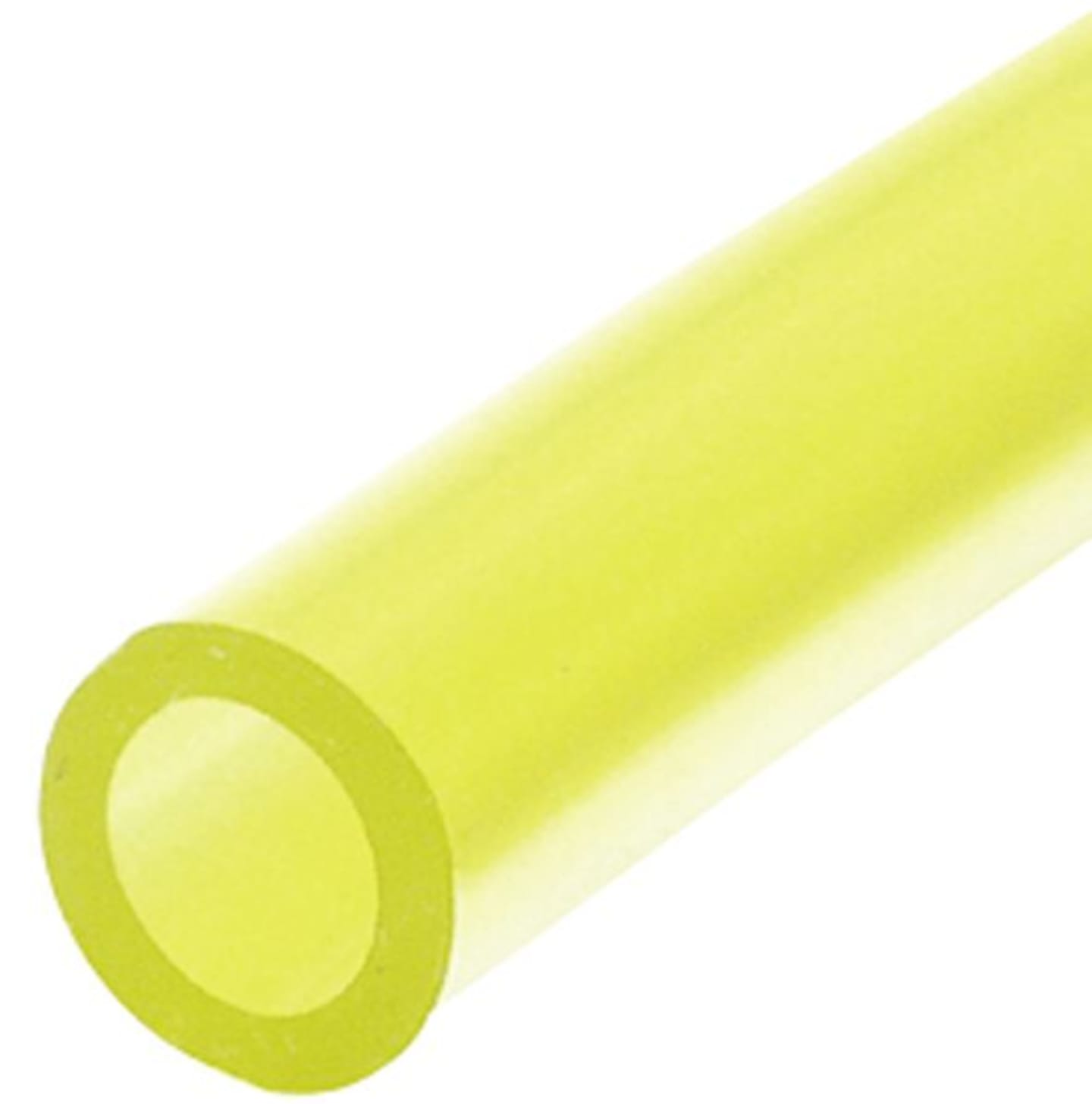 Kraftstoffschlauch 6,0 x 9,0 mm, 7,6 m, PU (Polyurethan), nicht aushärtend, klar, gelblich