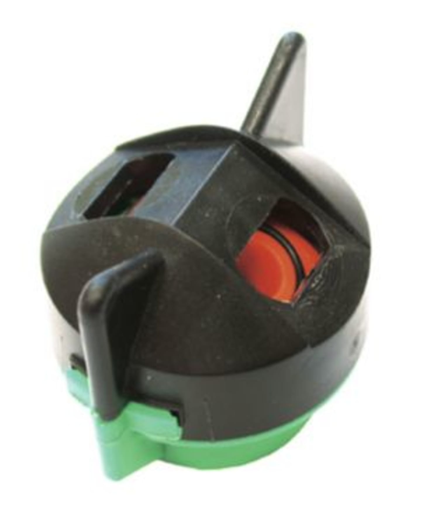 Agrotop Bajonettmutter schwarz für Doppelflachstrahkopf Rau für Düse SprayMax, Albuz® AXI, AirMix®, Albuz® CVI, 12822