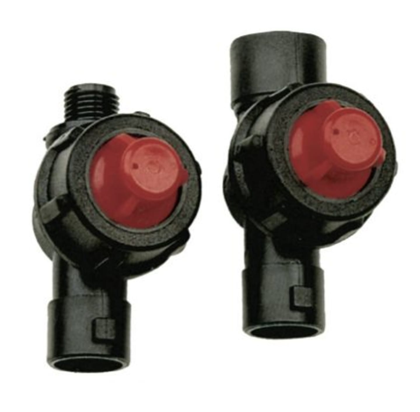 Agrotop Düsenhalter für 1 Düse Bajonett, G 1/4" AG (Eingang), mit Membran-Tropfstopventil, Kunststoff, 005402275