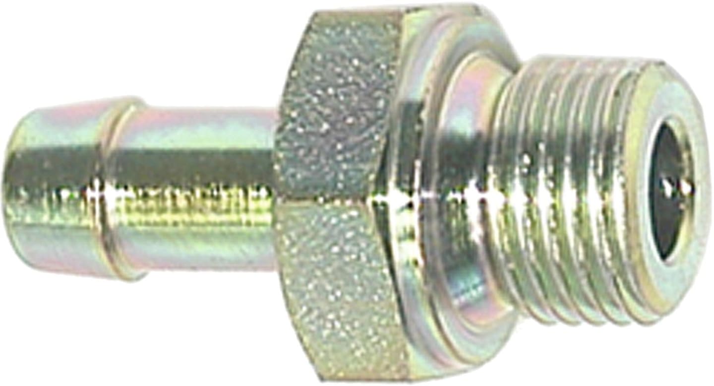 Außengewindenippel "A", M 18 x 1,5 AG, NW 10, flachdichtend, Einschraubzapfen Form A