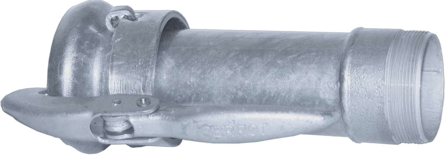 Perrot M-Teil "KMG" 50 M-Teil x 1 1/2" AG, mit Gewindestutzen, KF73540