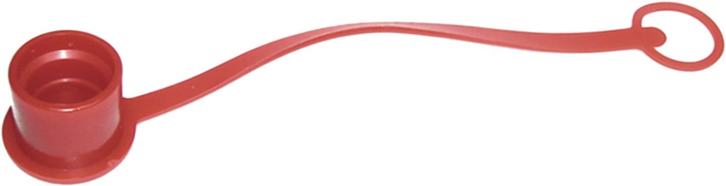Staubschutz für Hydraulikstecker "FF", rot