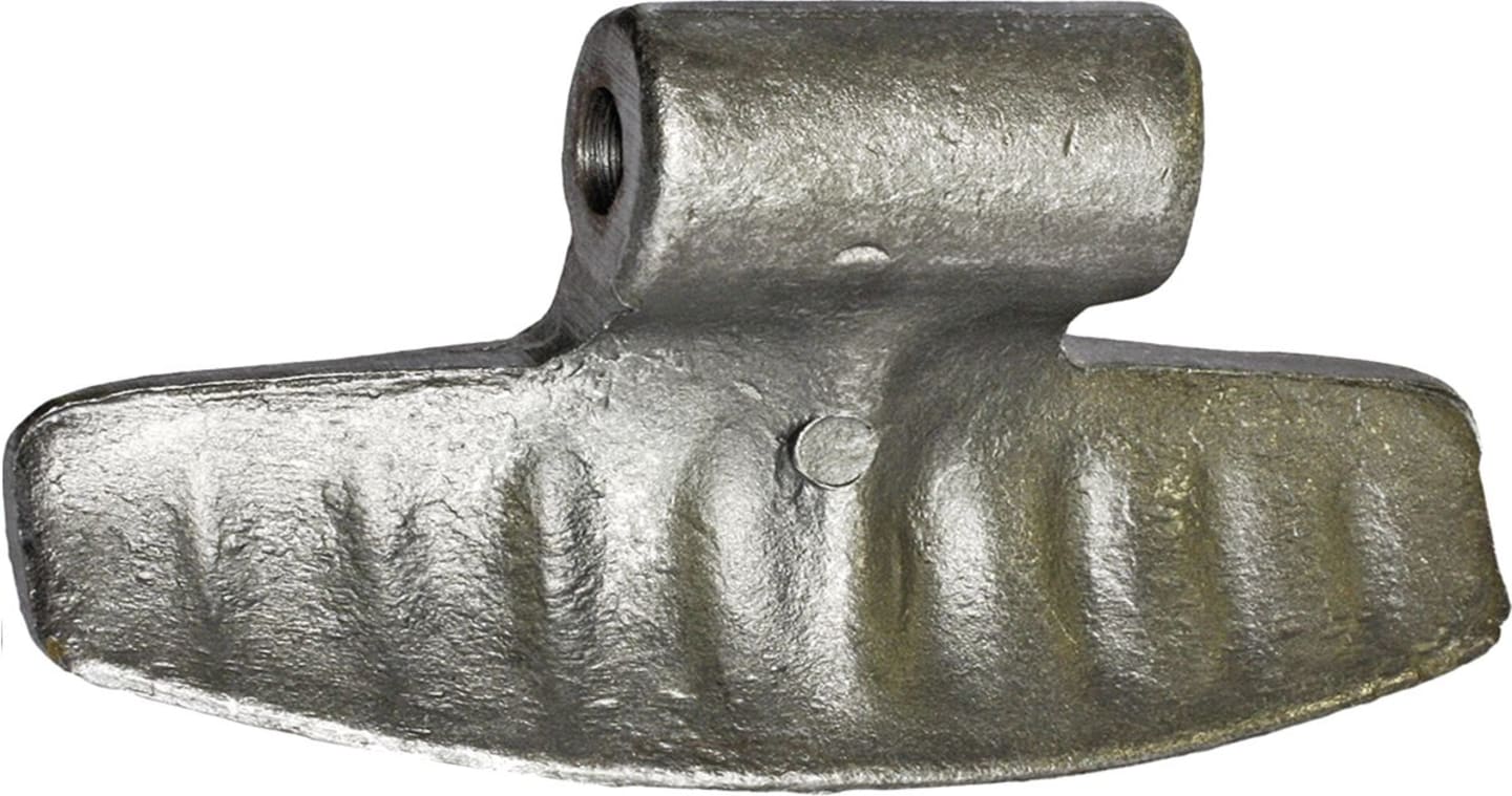 Industriehof® Hammerschlegel 185 x 70 mm, Ø 16,5 mm, für Mulcher Aedes, Agricom, Cabe, Chabas, Fischer, HMF Frei, Votex, 63-RM-5-16
