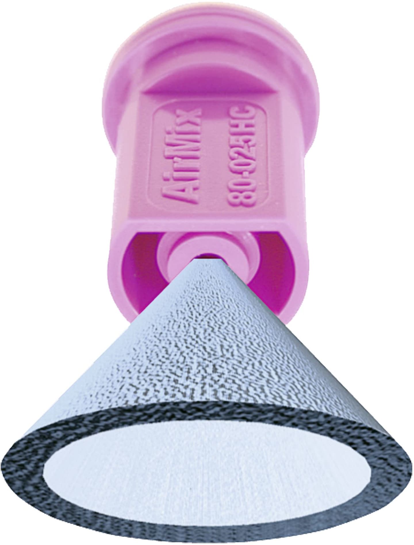 Agrotop Niederdruck-Injektor-Hohlkegeldüse "AirMix® HC", 80-025, lila, POM (Polyoxymethylen), 14285