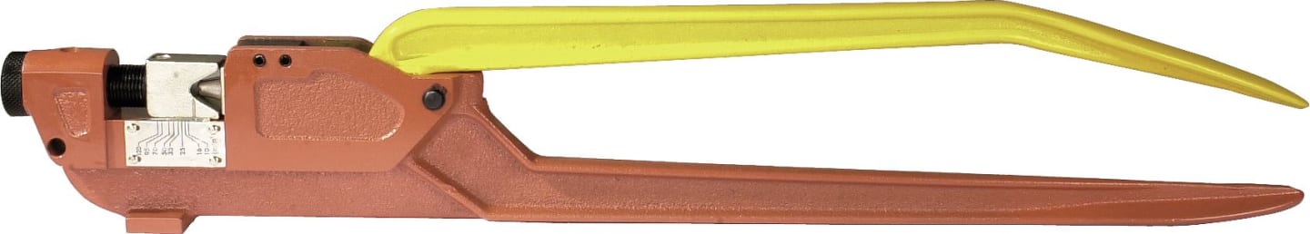 Herth + Buss Quetschzange für unisolierte Kontakte, Dorn-/Kerbpressung 10 – 120 mm², 90 942 413
