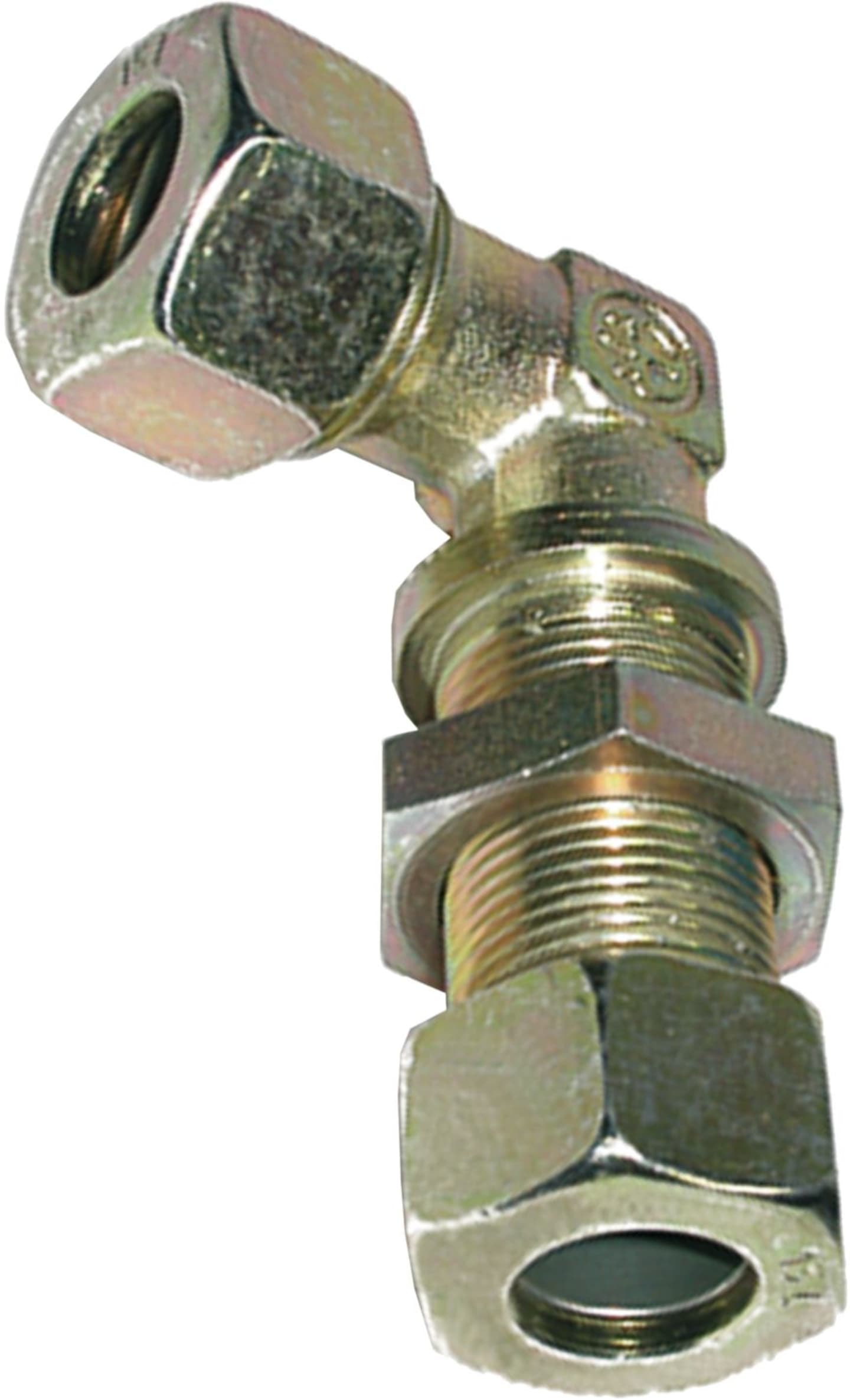 Winkel-Schottverschraubung "WSV-L" leicht, 90 °