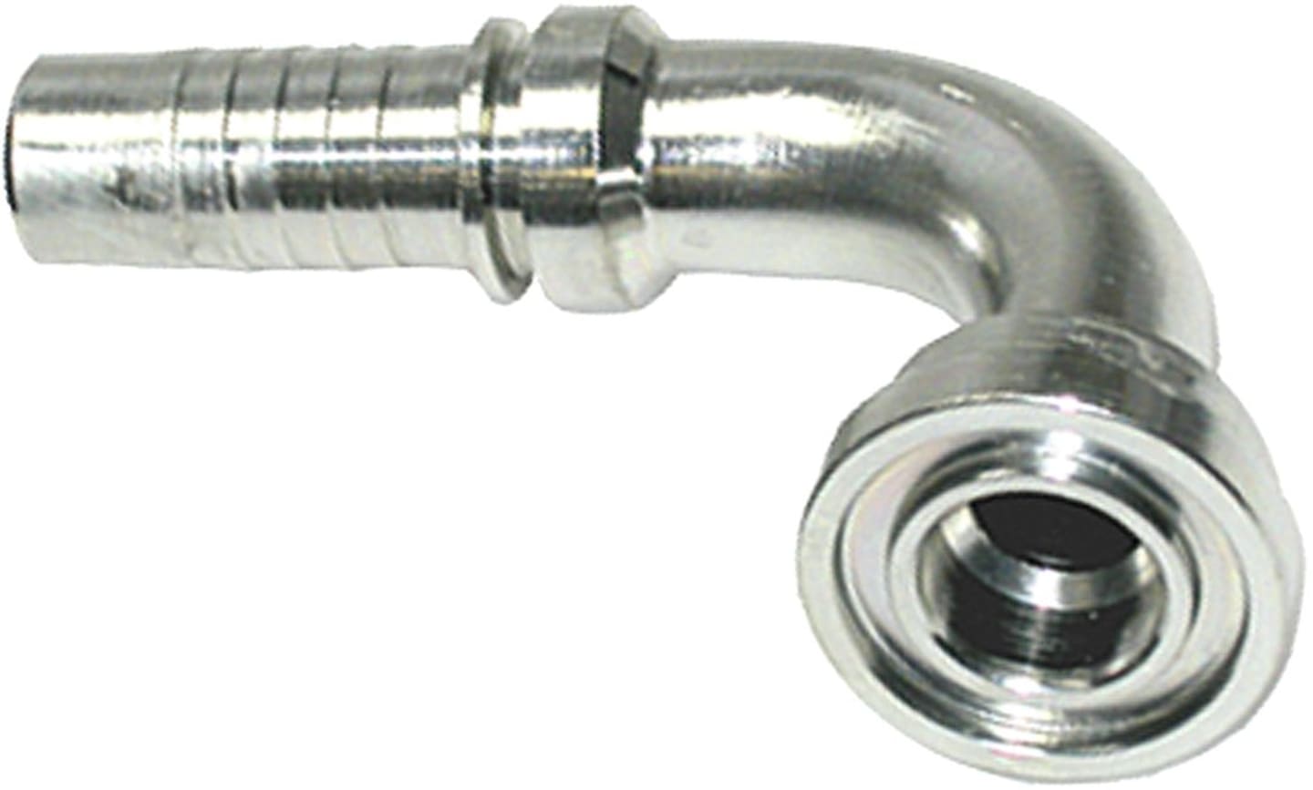 SAE-Flanschnippel "SFL 3000 PSI", leicht, 90 °, Stahl