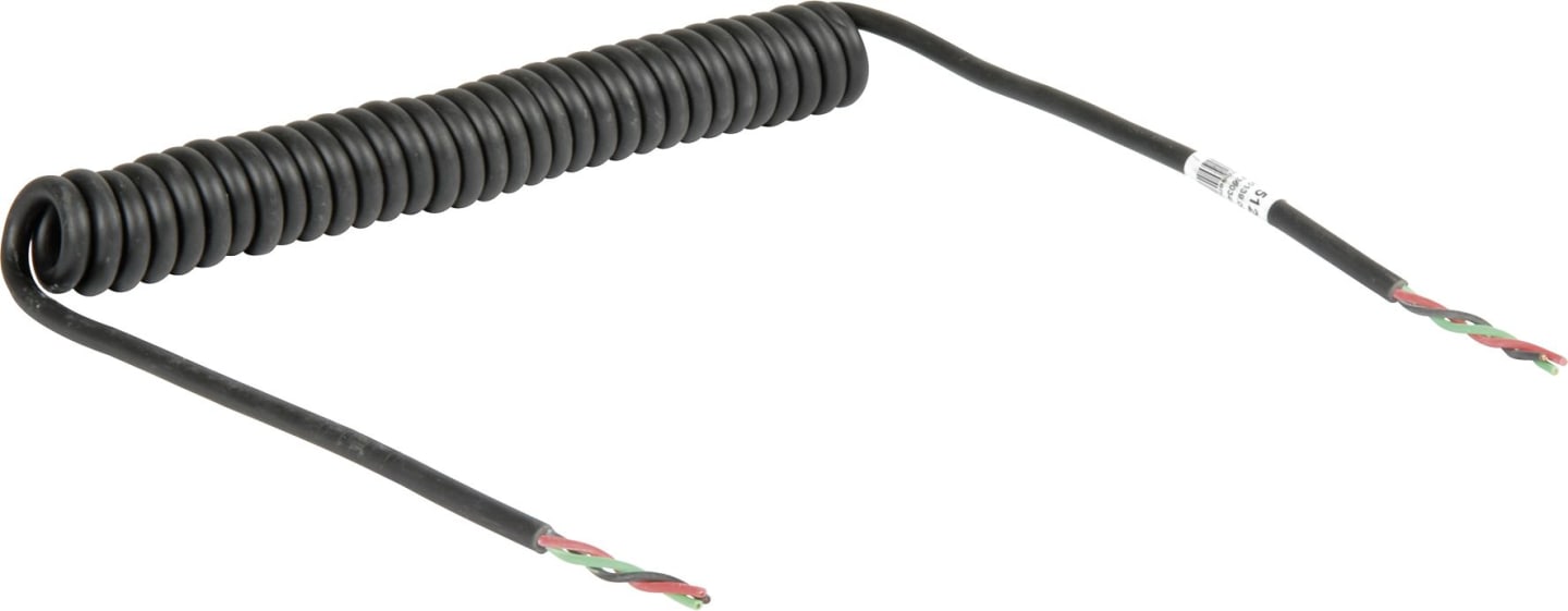 Herth + Buss Elektrowendel 3-polig, 3 x 1,0 mm², Länge 3 m ohne Stecker, 51 276 539/00