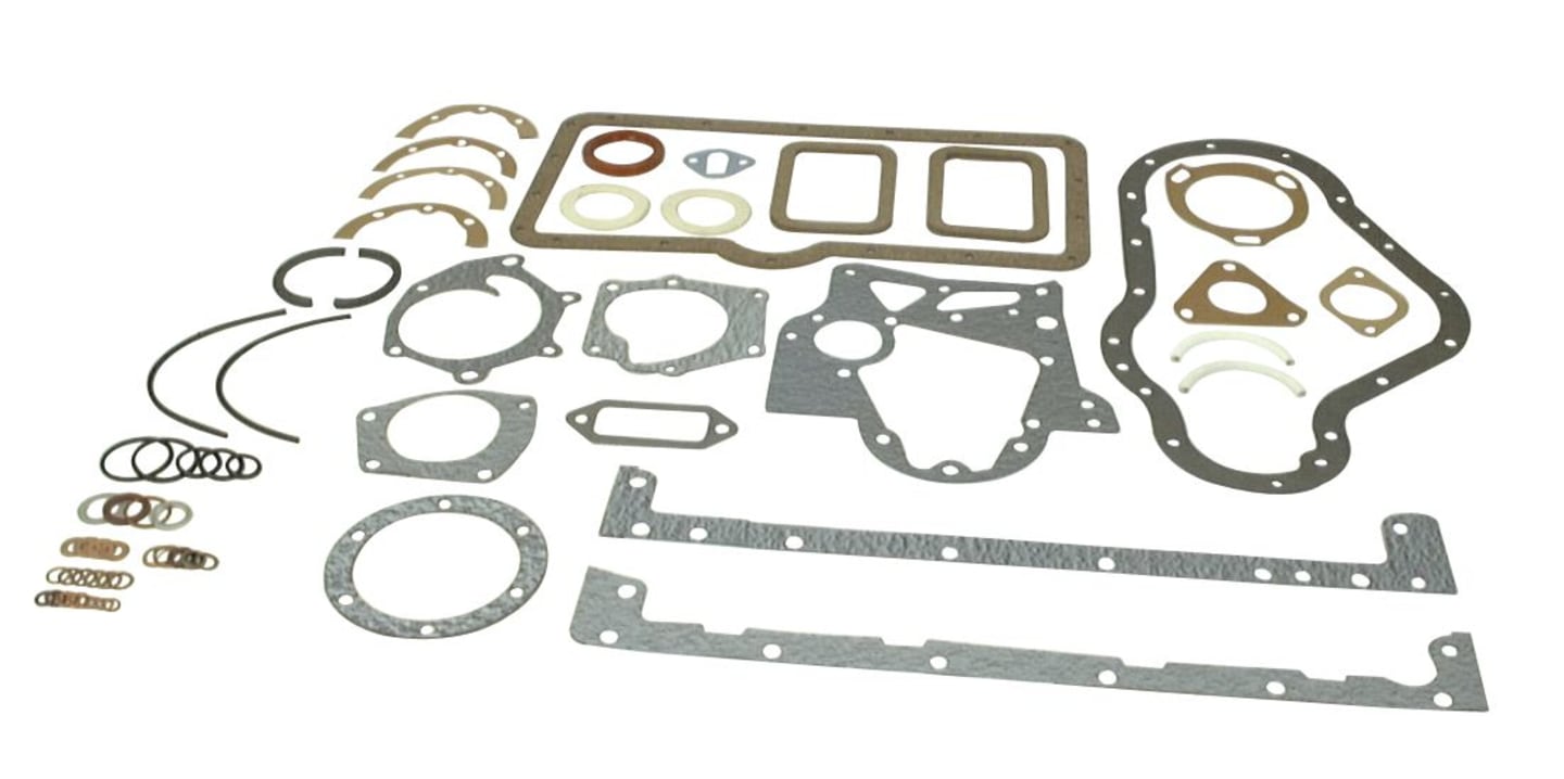 Motordichtsatz unten, für 4-Zylinder-Motor AD4.49; AD4.55; AD4.55T, Traktor Case IH, David Brown