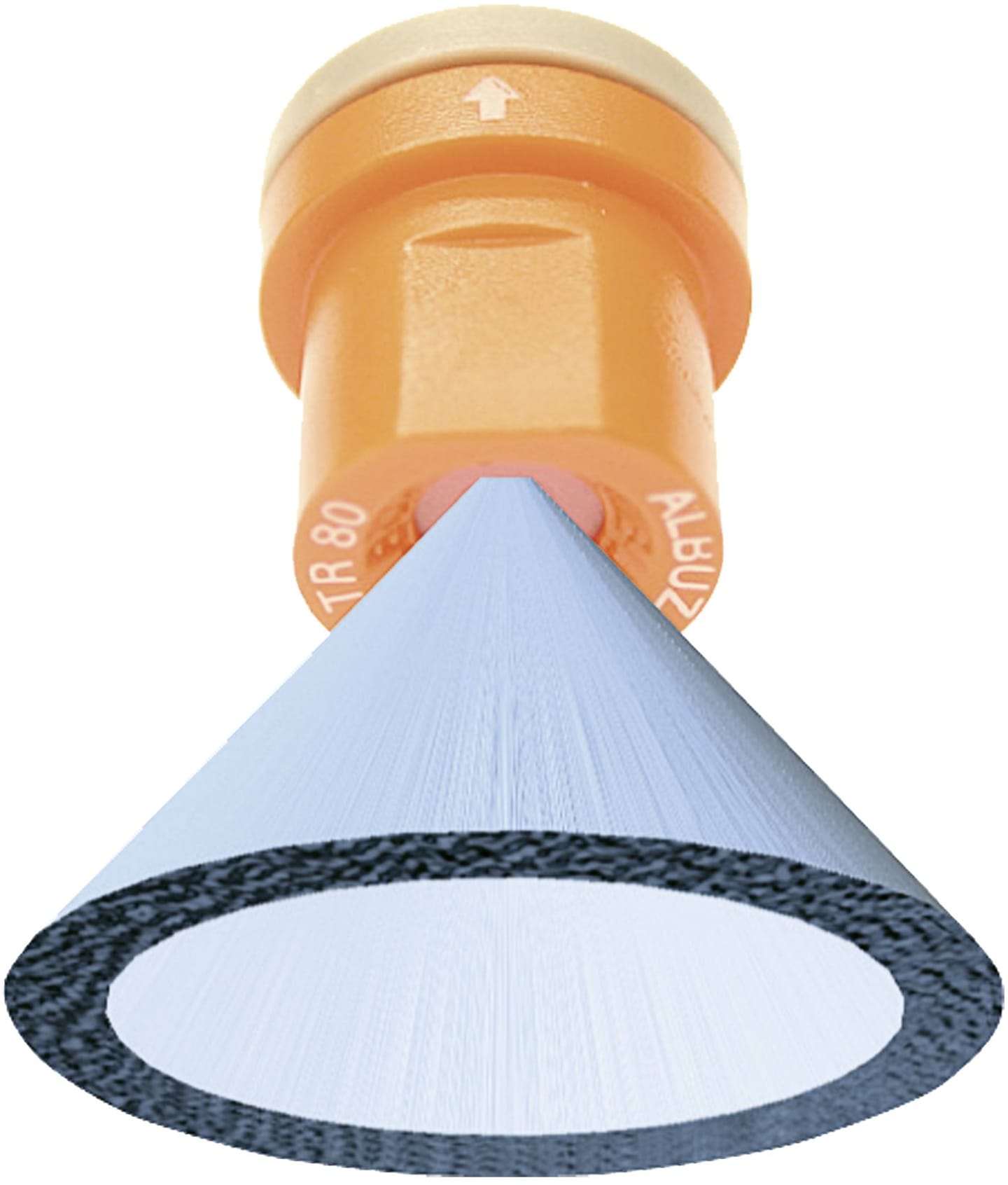 Agrotop Hohlkegeldüse "Albuz® ATR", 80°, Keramik
